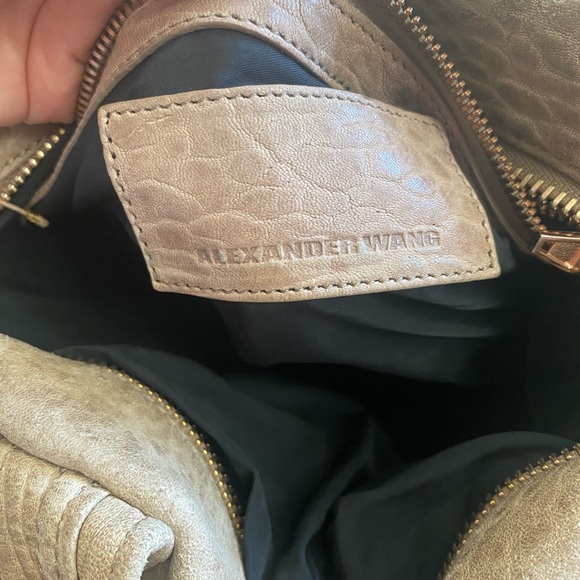 Alexander Wang Rocco studded bag tan w/ rose gold studs - Picture 7 of 8